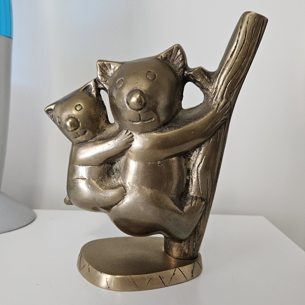Brass Koala Figure